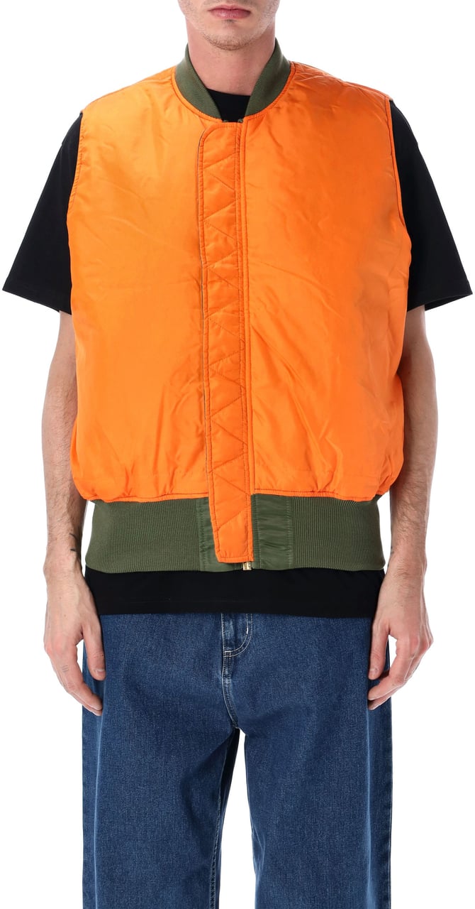 Alpha Industries Ma-1 Vest Sage Green Lime