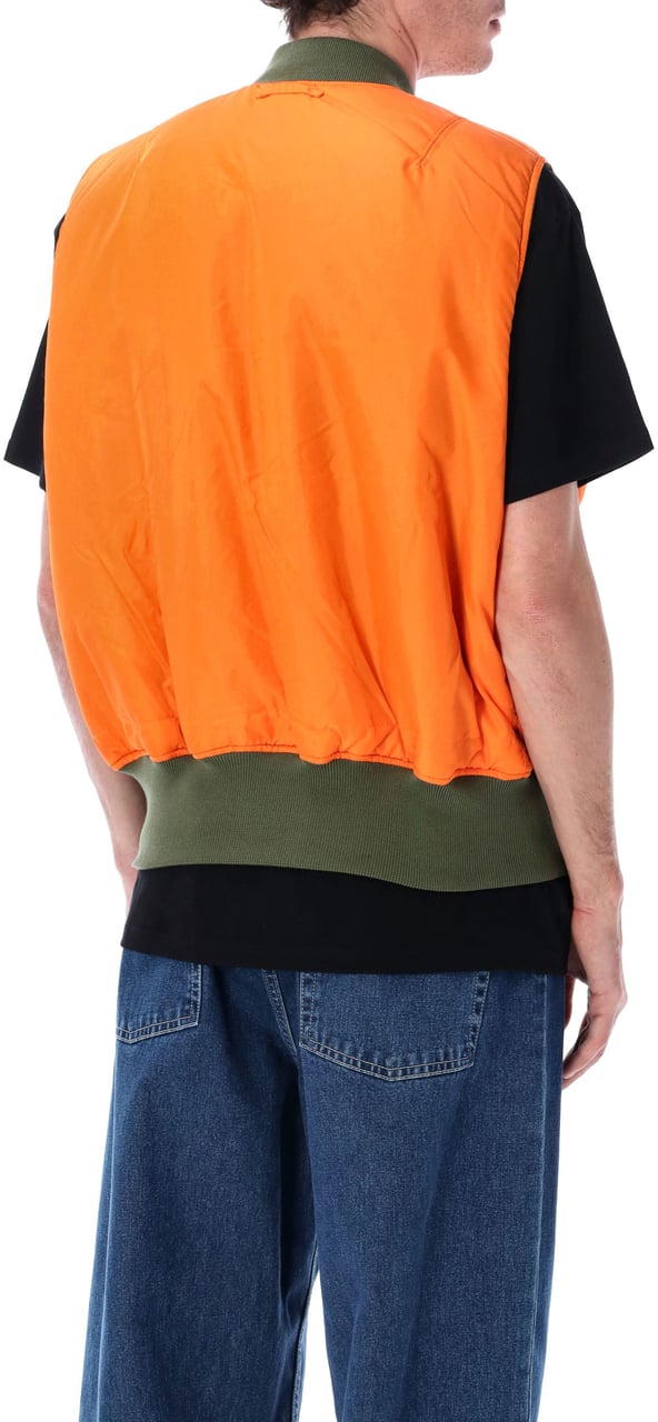Alpha Industries Ma-1 Vest Sage Green Lime