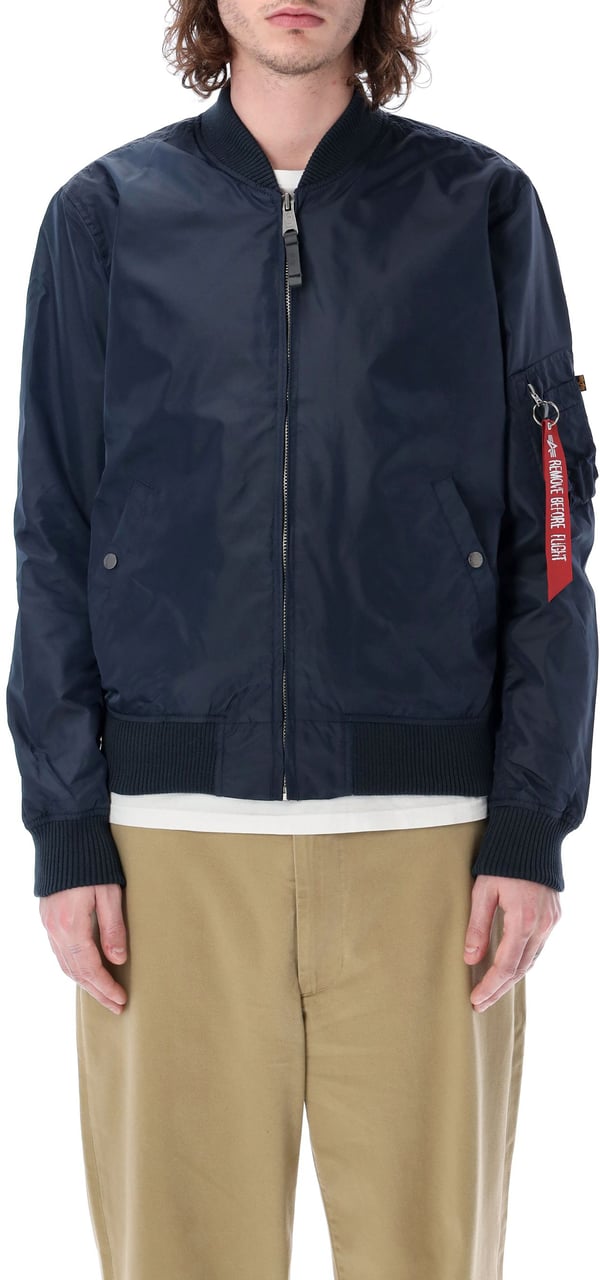Alpha Industries Ma-1 Tt Rep Blue Blauw
