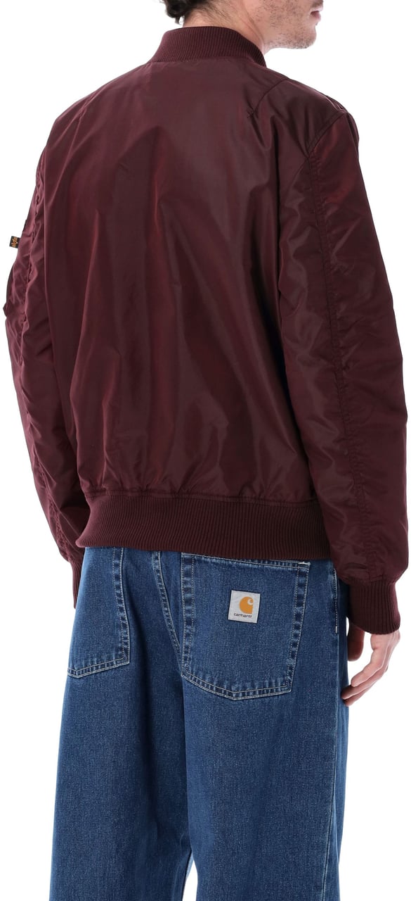 Alpha Industries Ma-1 Tt Dk Maroon Maroon