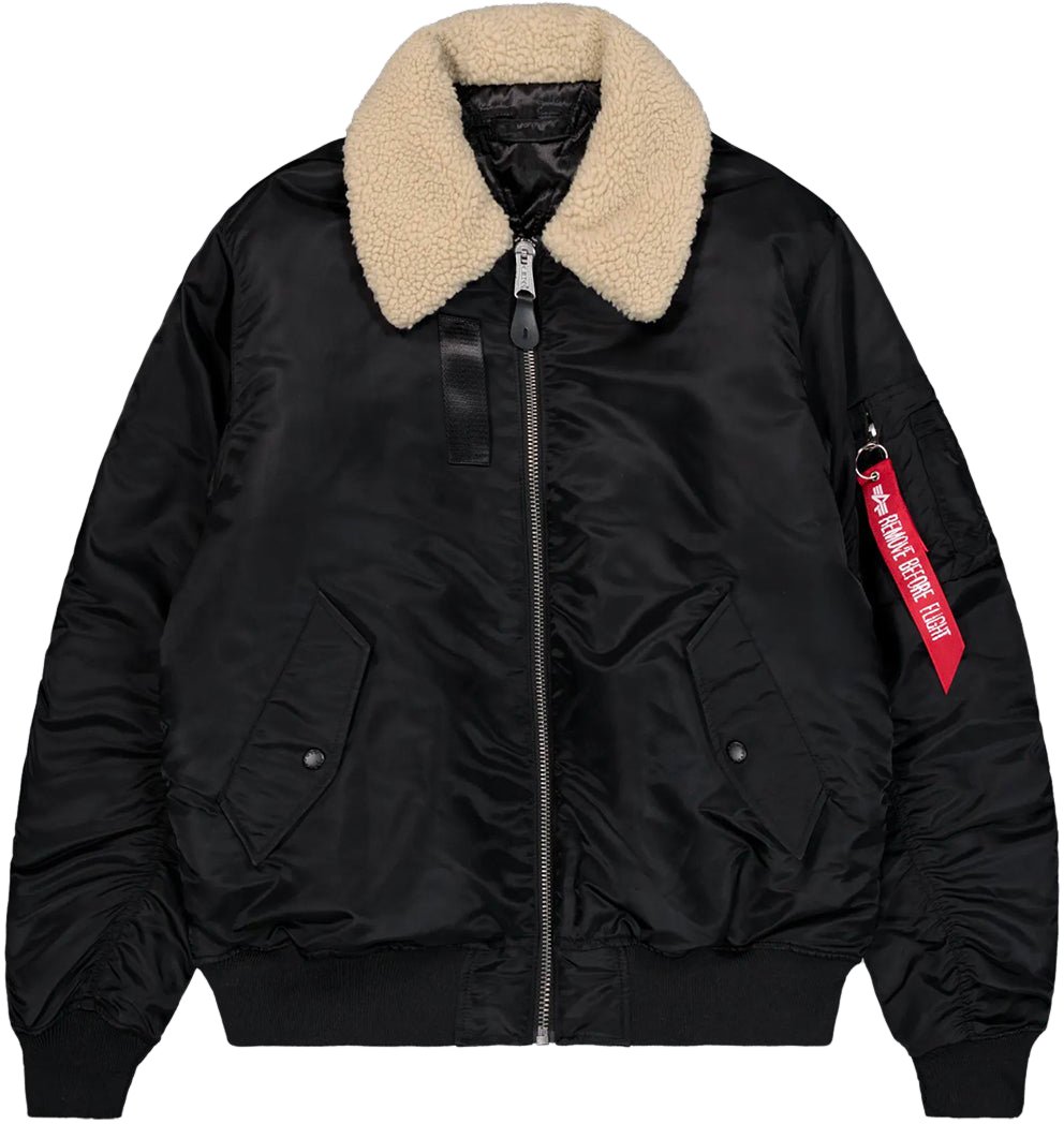 Alpha Industries Giacca B-15 Mov Rev Nera Zwart