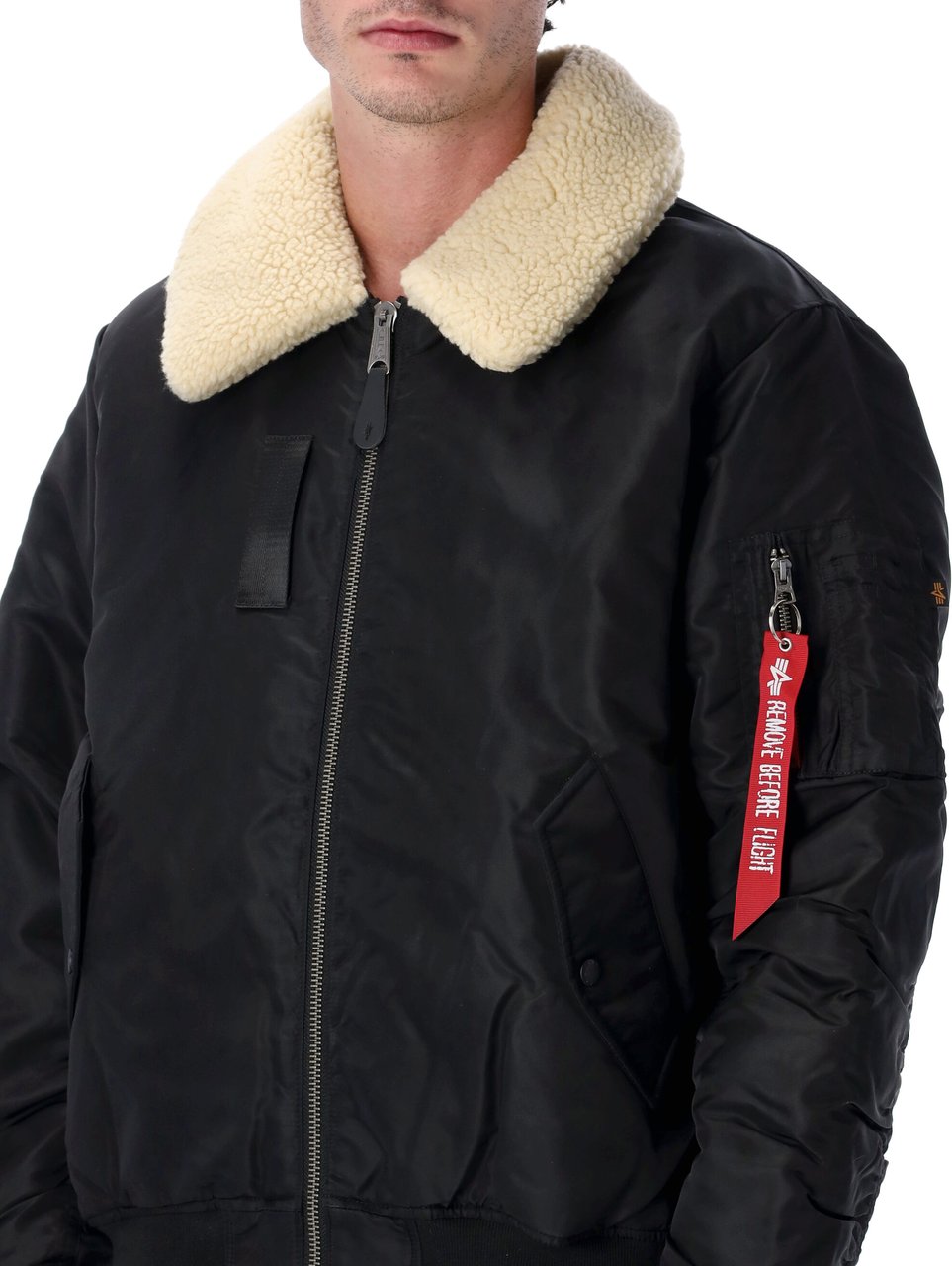 Alpha Industries B-15 Nero Zwart