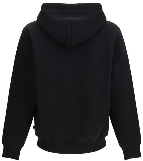 Alpha Industries ALPHA INDUSTRIES Black Cotton Sweatshirt Zwart