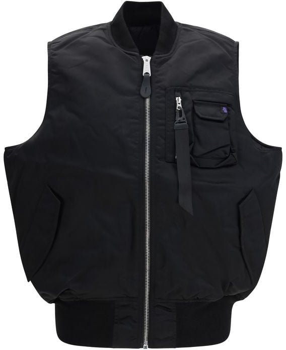 Alpha Industries ALPHA INDUSTRIES Black Nylon Jacket Zwart