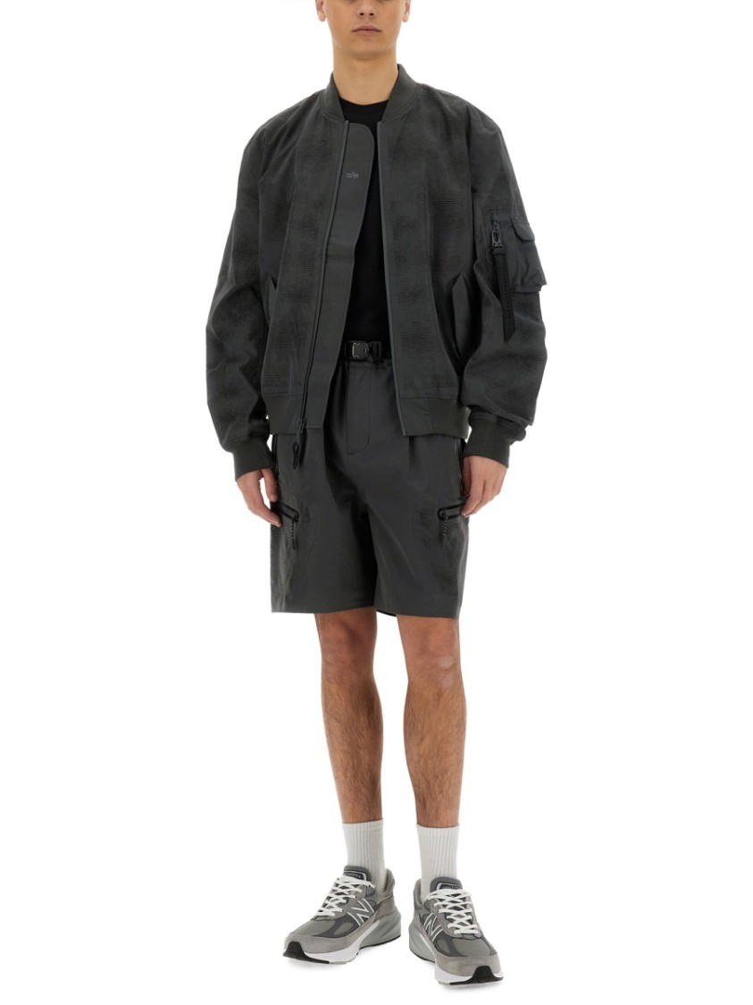 Alpha Industries "L-2B Laser Cut" Jacket Grijs
