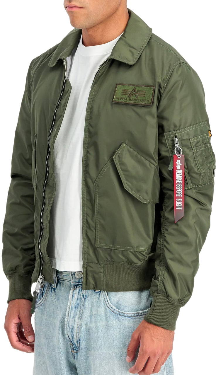 Alpha Industries Bomber CWU 36/P TT Dark Olive Divers