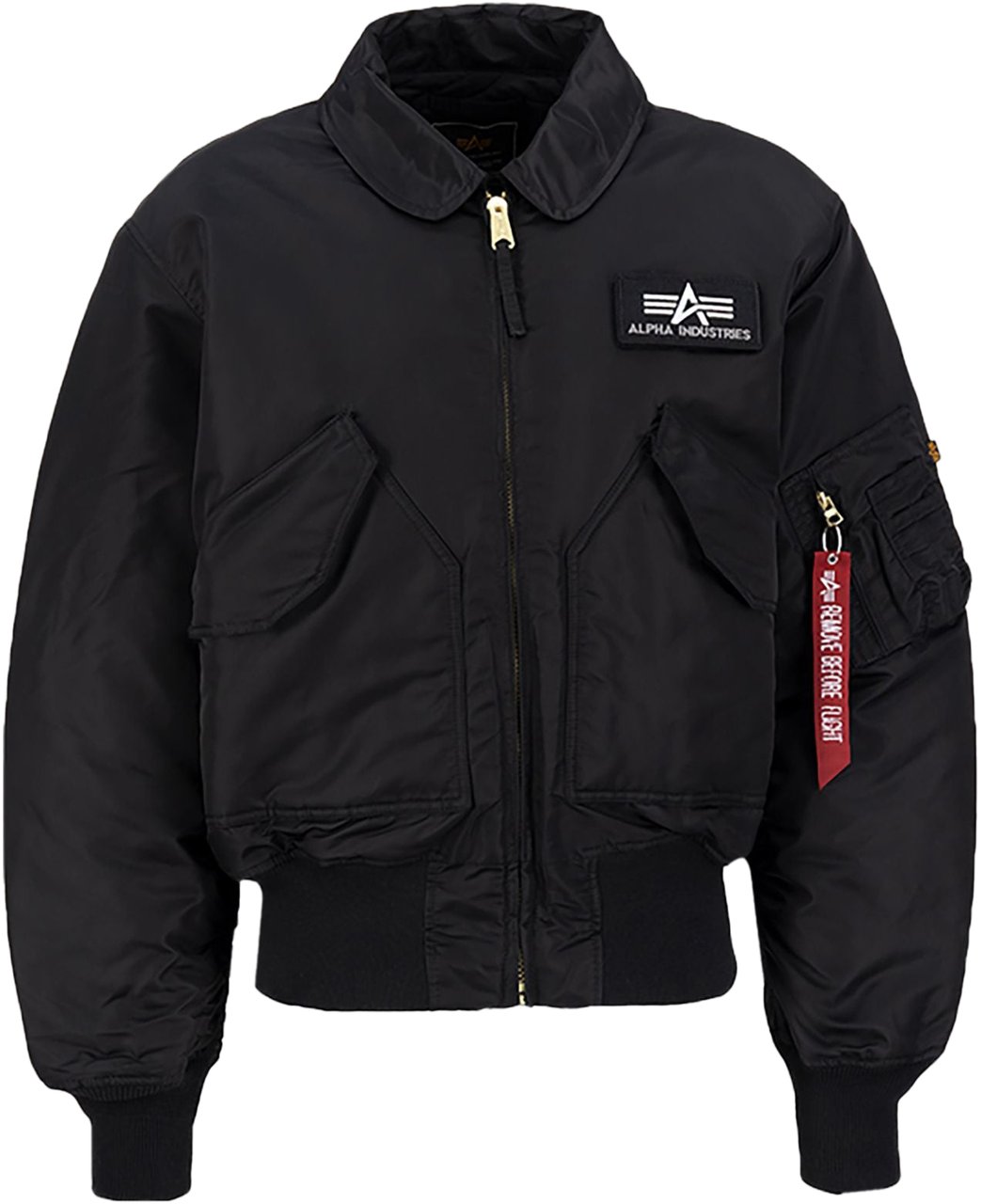 Alpha Industries Bomber CWU 45 HERITAGE Nero Zwart