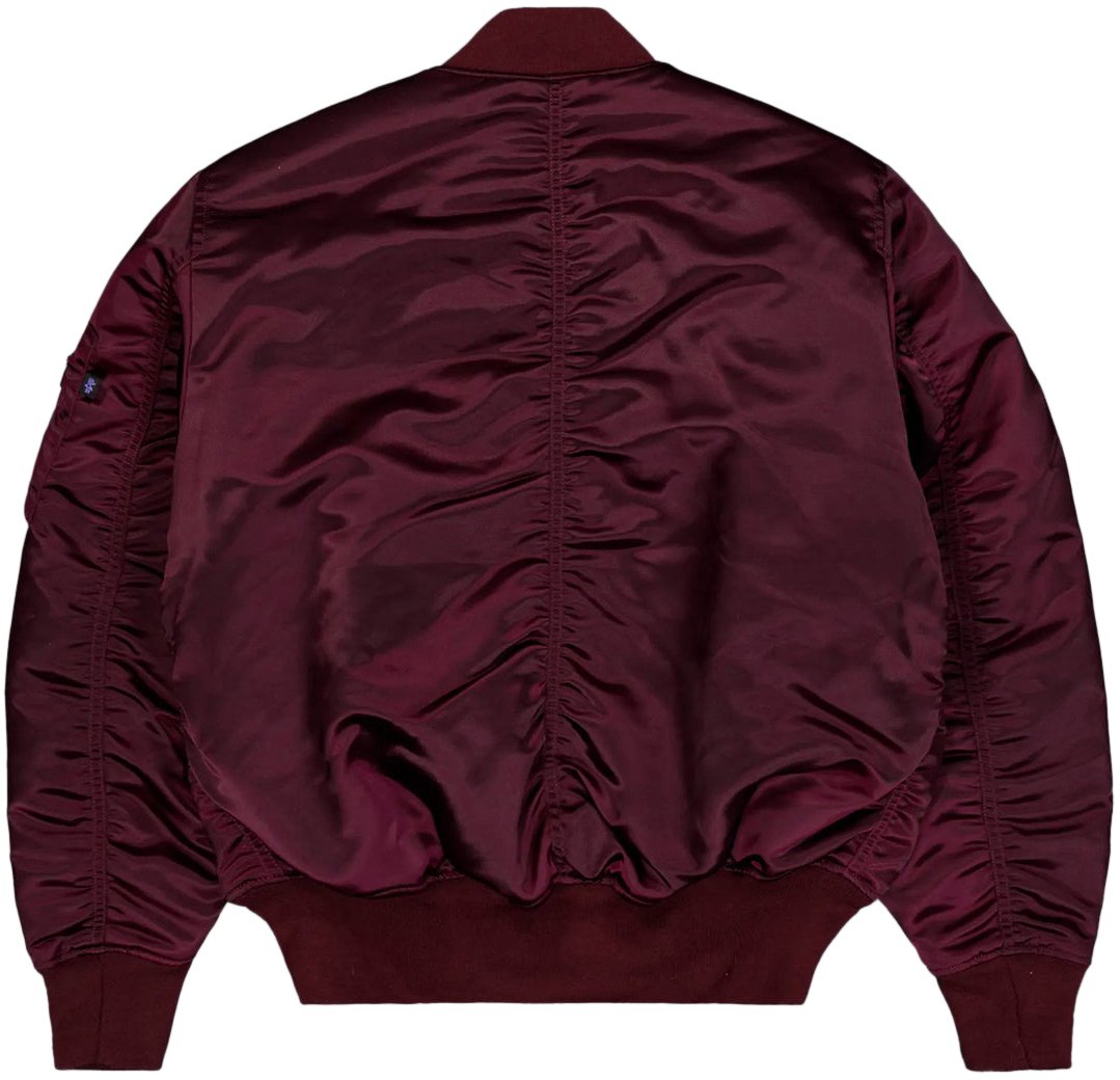 Alpha Industries Bomber Ma-1 Flight Ultra Violet Dark Cherry Divers