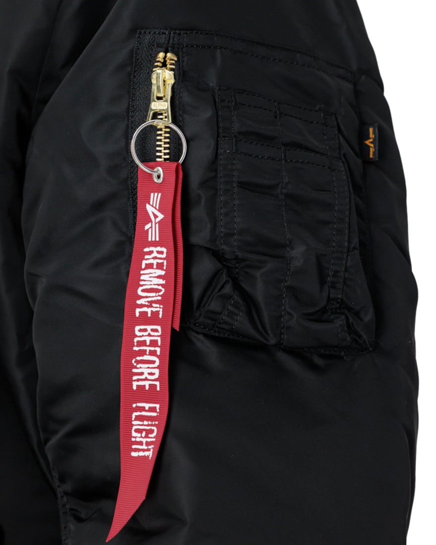 Alpha Industries Bomber MA-1 Heritage Nero Zwart