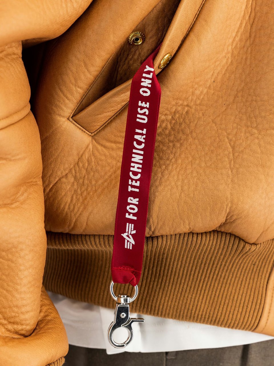 Alpha Industries Giacca B-15 Mod Camel Divers