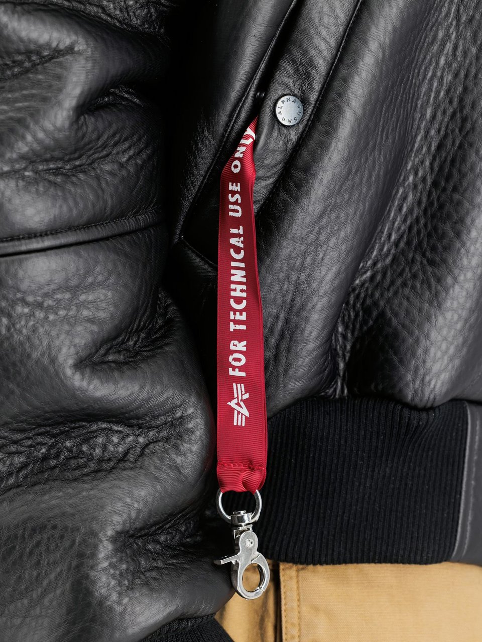 Alpha Industries Giacca B-15 Mod Nera Zwart