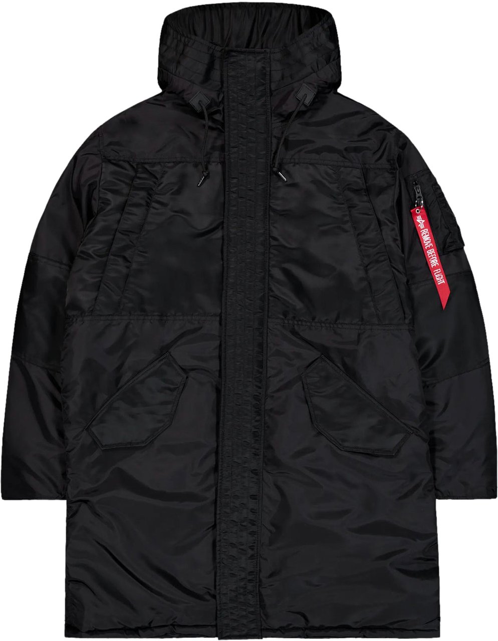 Alpha Industries Giacca Field Parka Nera Zwart