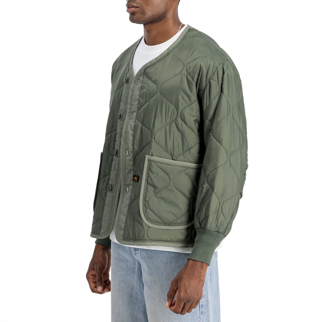 Alpha Industries Giacca Line ALS Heritage Olive Divers