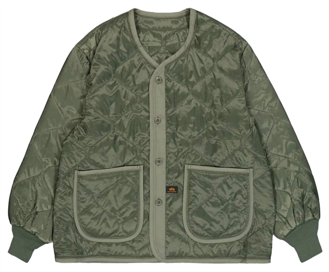 Alpha Industries Giacca Line ALS Heritage Olive Divers