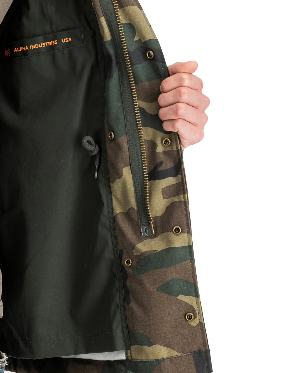 Alpha Industries Giacca Studio M-65 Camo Divers