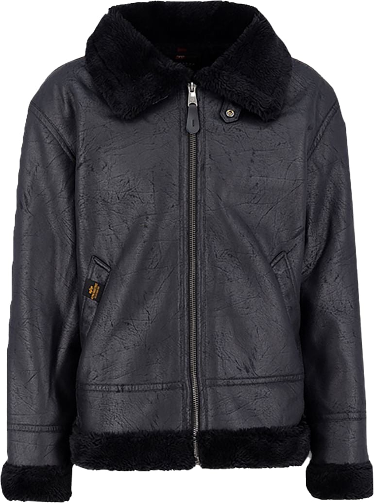 Alpha Industries Montone B3 FL Nero Zwart