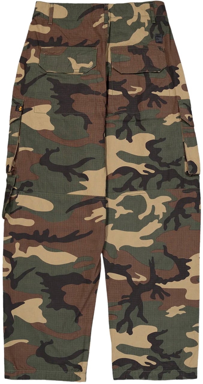 Alpha Industries Pantalone Cargo Ripstop Patchwork Camo Divers