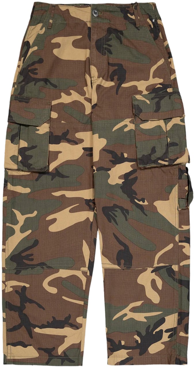 Alpha Industries Pantalone Cargo Ripstop Patchwork Camo Divers