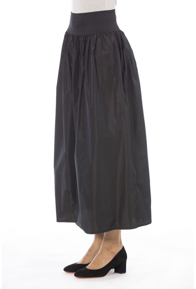 Alpha Studio Brown Polyester Women Skirt Bruin