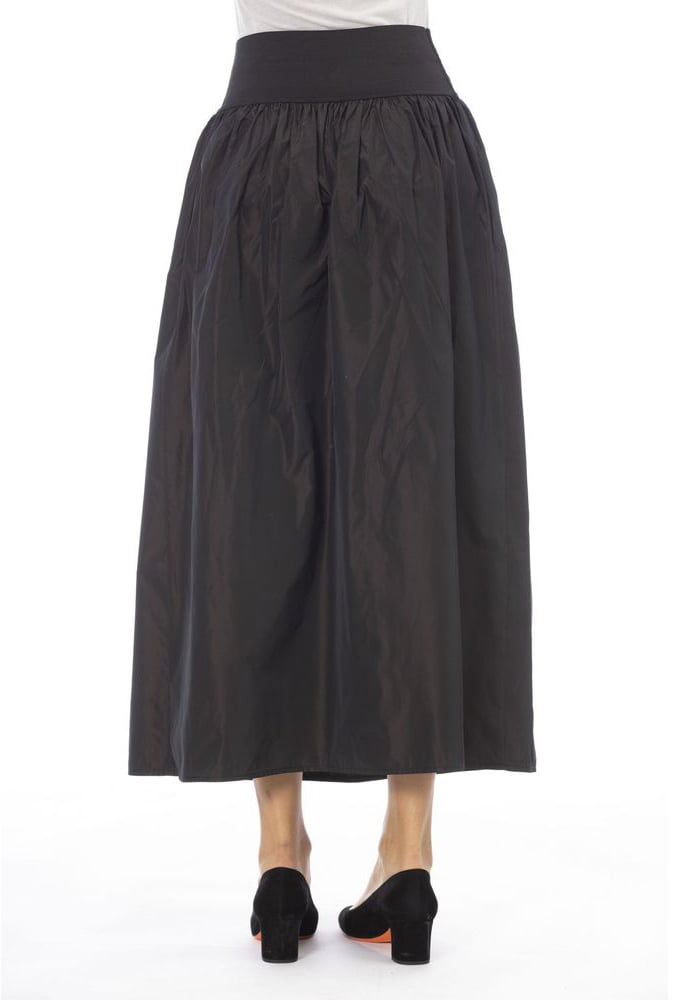 Alpha Studio Brown Polyester Women Skirt Bruin
