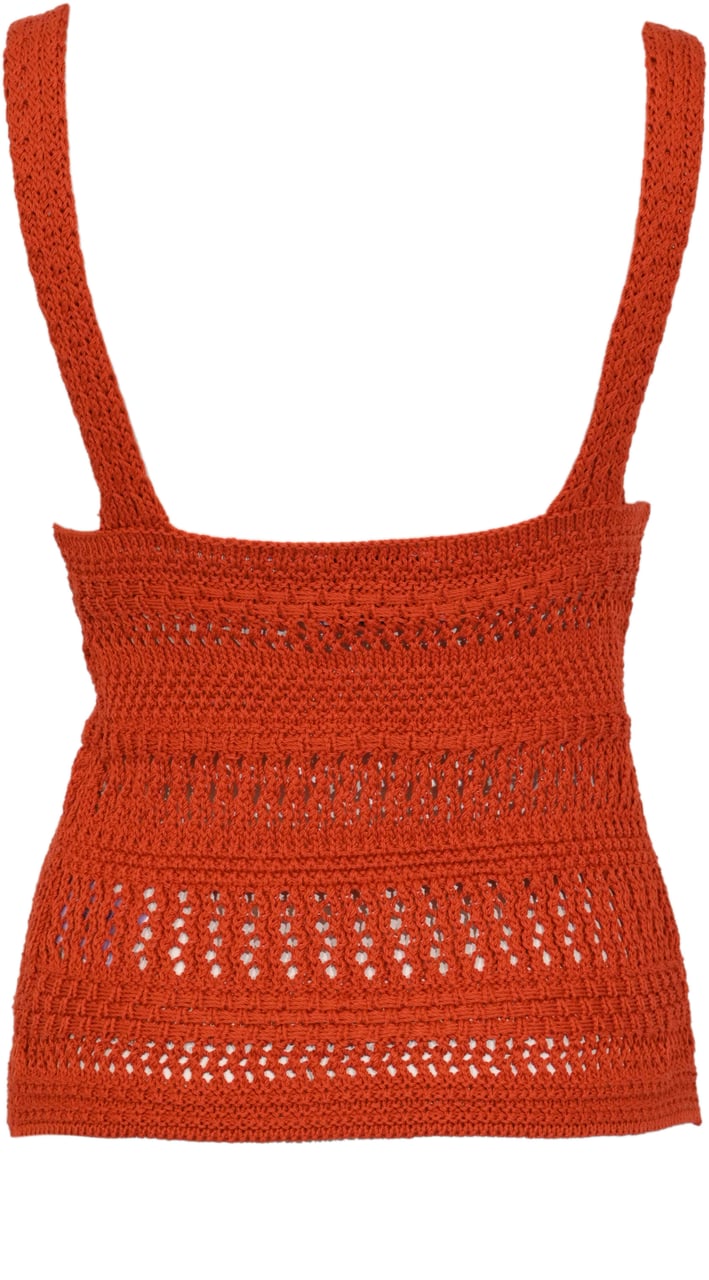 Alpha Studio Top Ruggine Oranje