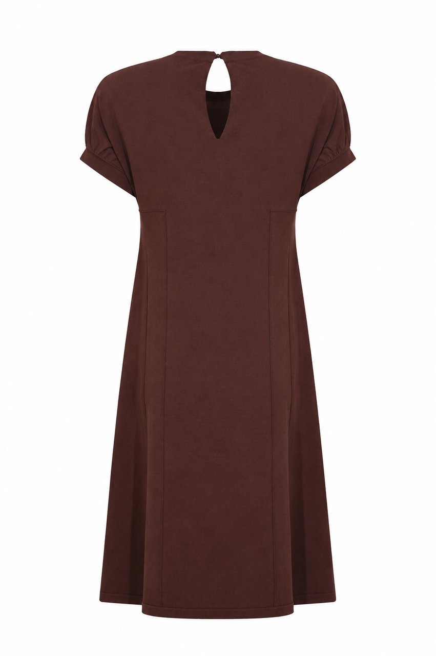 Alpha Studio Dresses Cioccolato Bruin