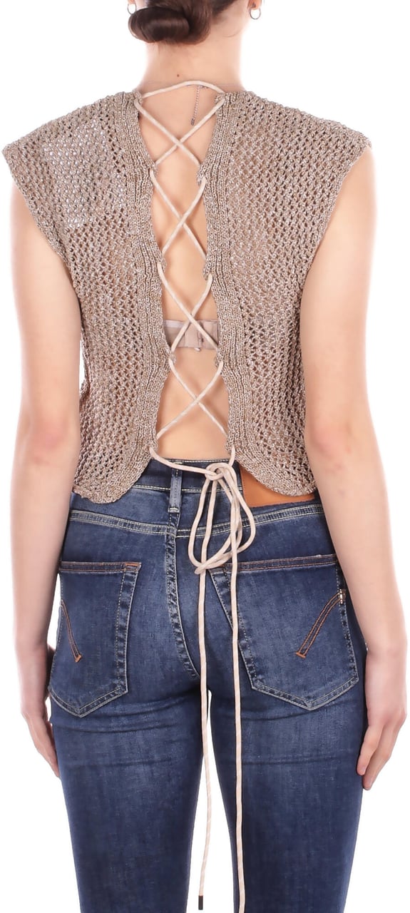 Alpha Studio Sweaters Corda Taupe