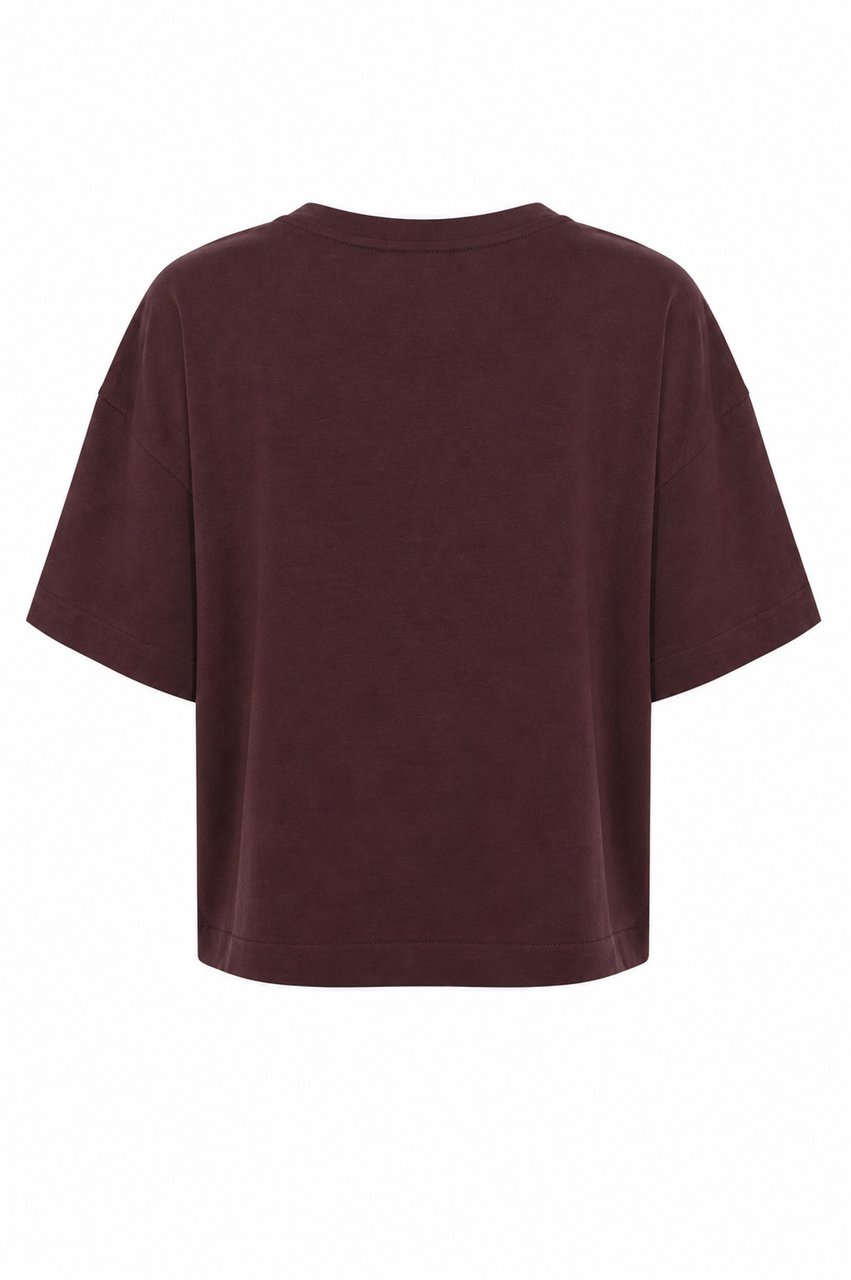 Alpha Studio T-Shirts And Polos Cioccolato Bruin