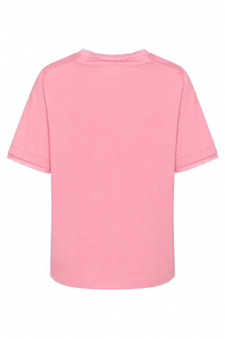 Alpha Studio T-Shirts And Polos Pink Roze