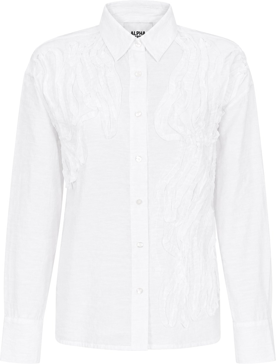 Alpha Studio Shirts White Wit