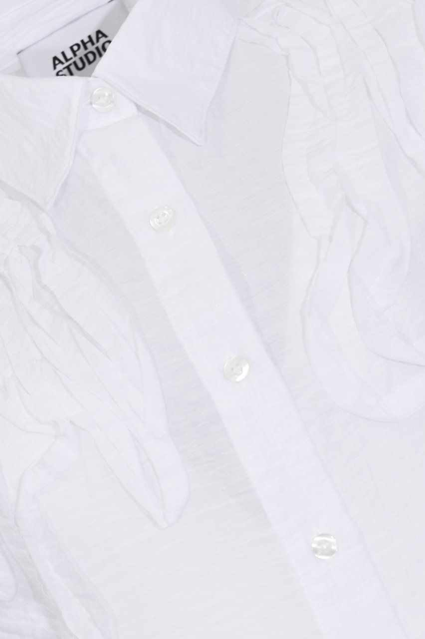 Alpha Studio Shirts White Wit