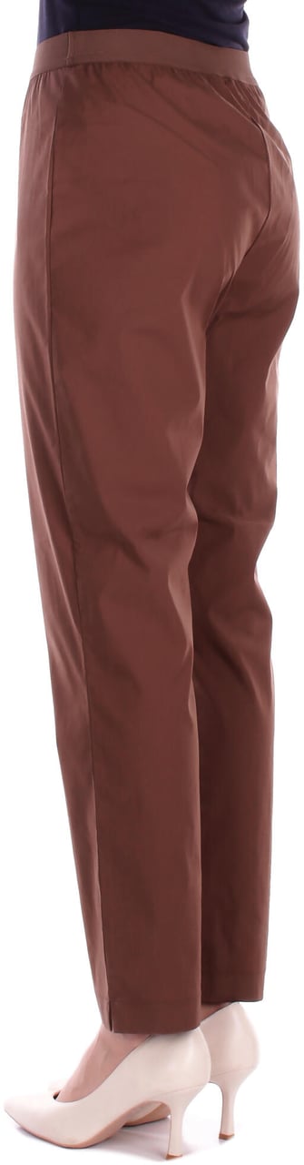 Alpha Studio Trousers Cioccolato Bruin