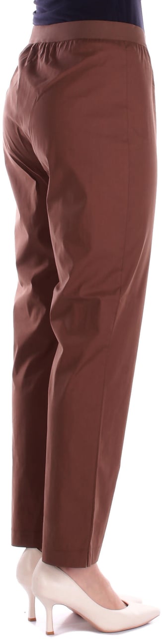 Alpha Studio Trousers Cioccolato Bruin