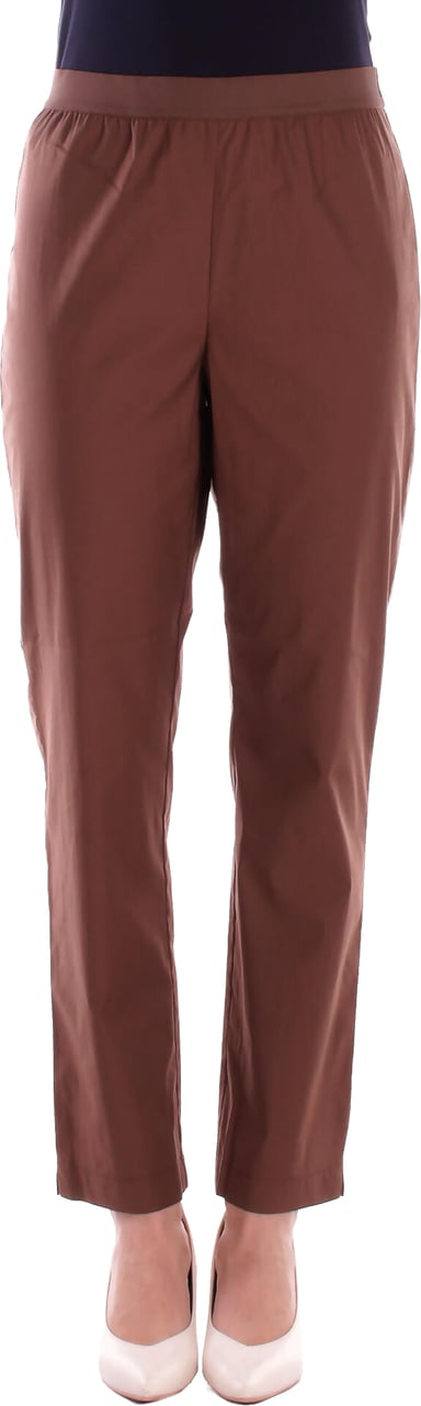 Alpha Studio Trousers Cioccolato Bruin
