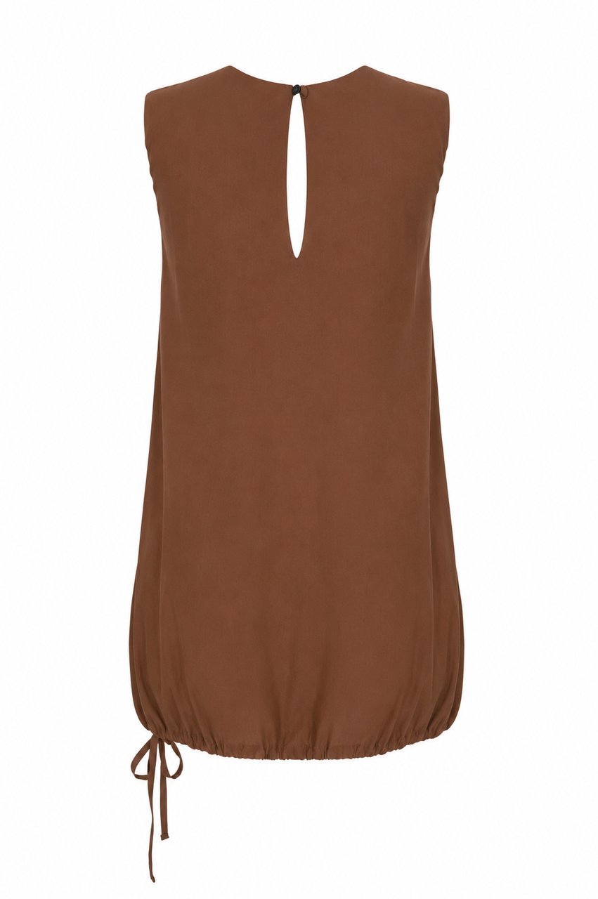 Alpha Studio Dresses Cioccolato Bruin