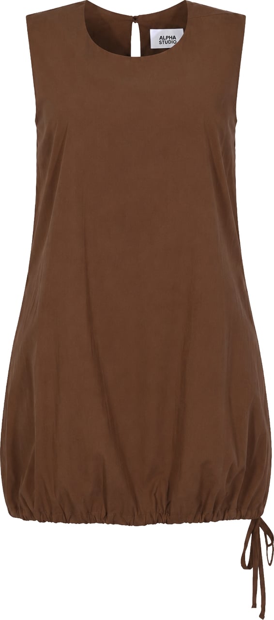 Alpha Studio Dresses Cioccolato Bruin