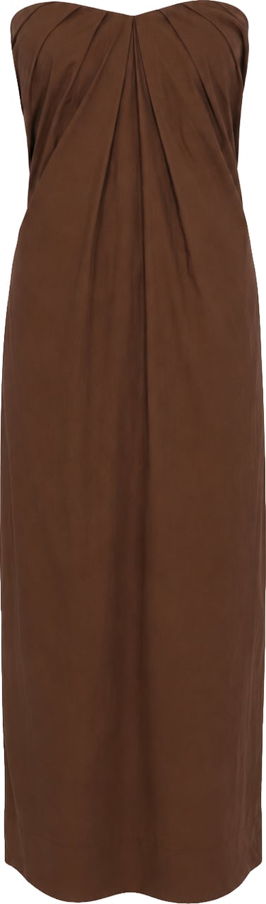 Alpha Studio Dresses Cioccolato Bruin