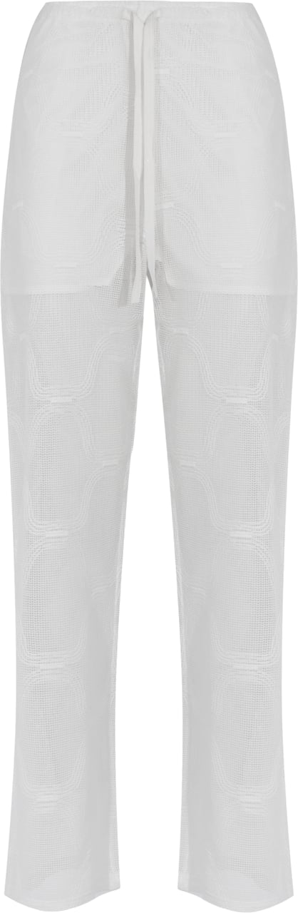 Alpha Studio Trousers Latte Wit
