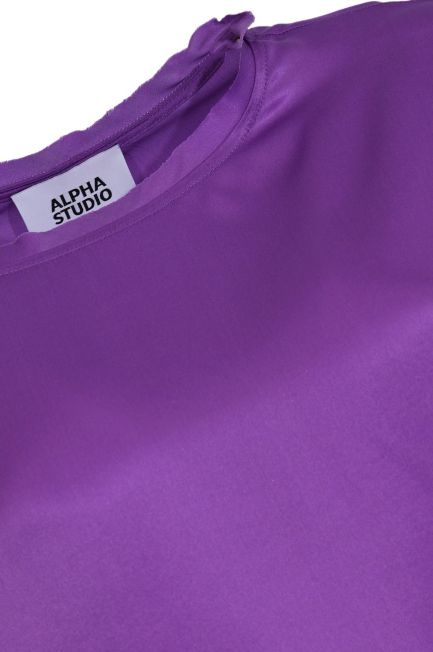 Alpha Studio Shirts Ametista Paars