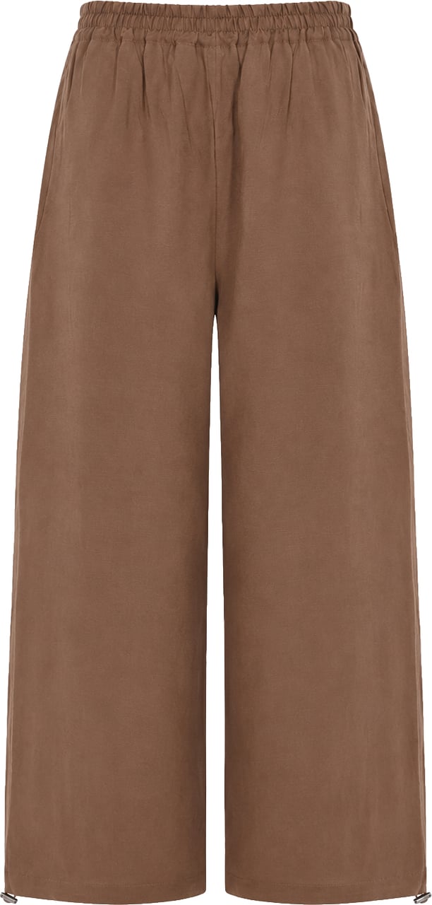 Alpha Studio Trousers Cioccolato Bruin