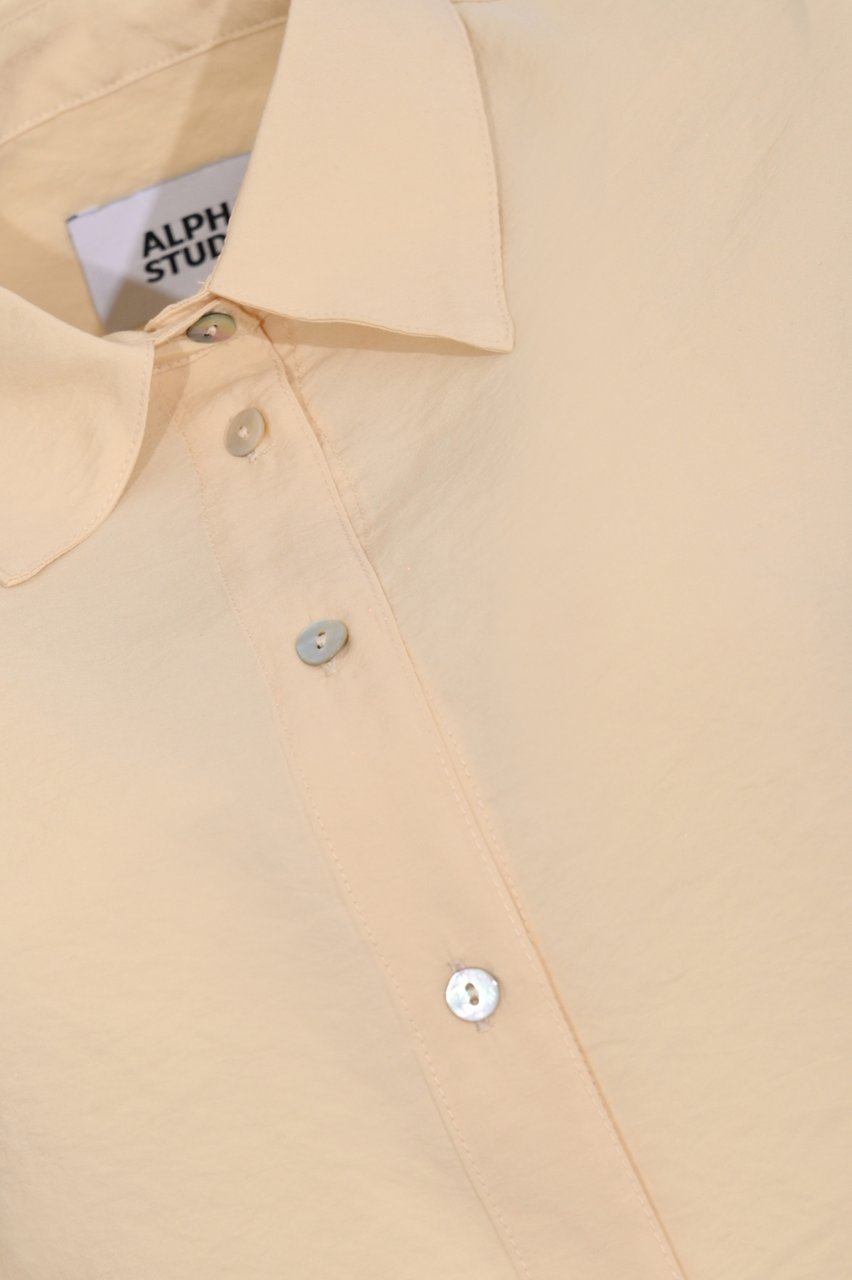 Alpha Studio Shirts Yellow Geel