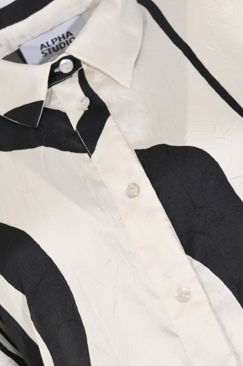Alpha Studio Shirts Variante Unica Wit