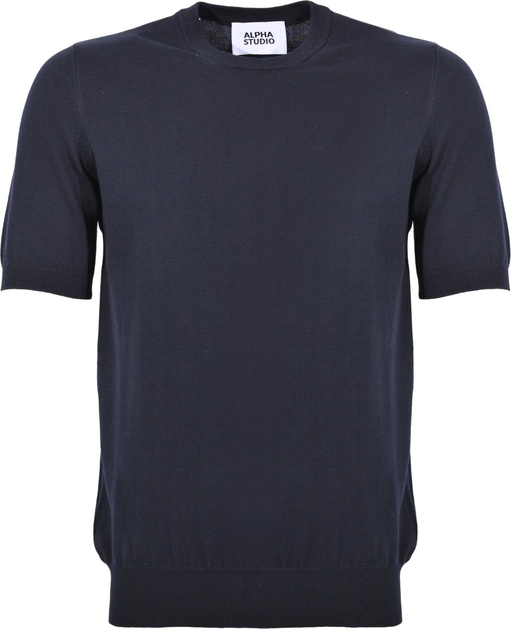 Alpha Studio Sweaters Blue Navy