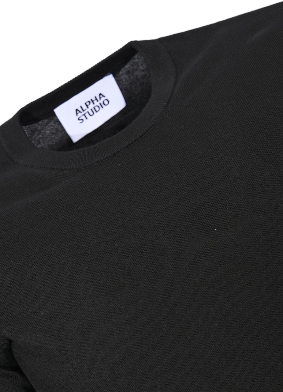 Alpha Studio Sweaters Black Zwart