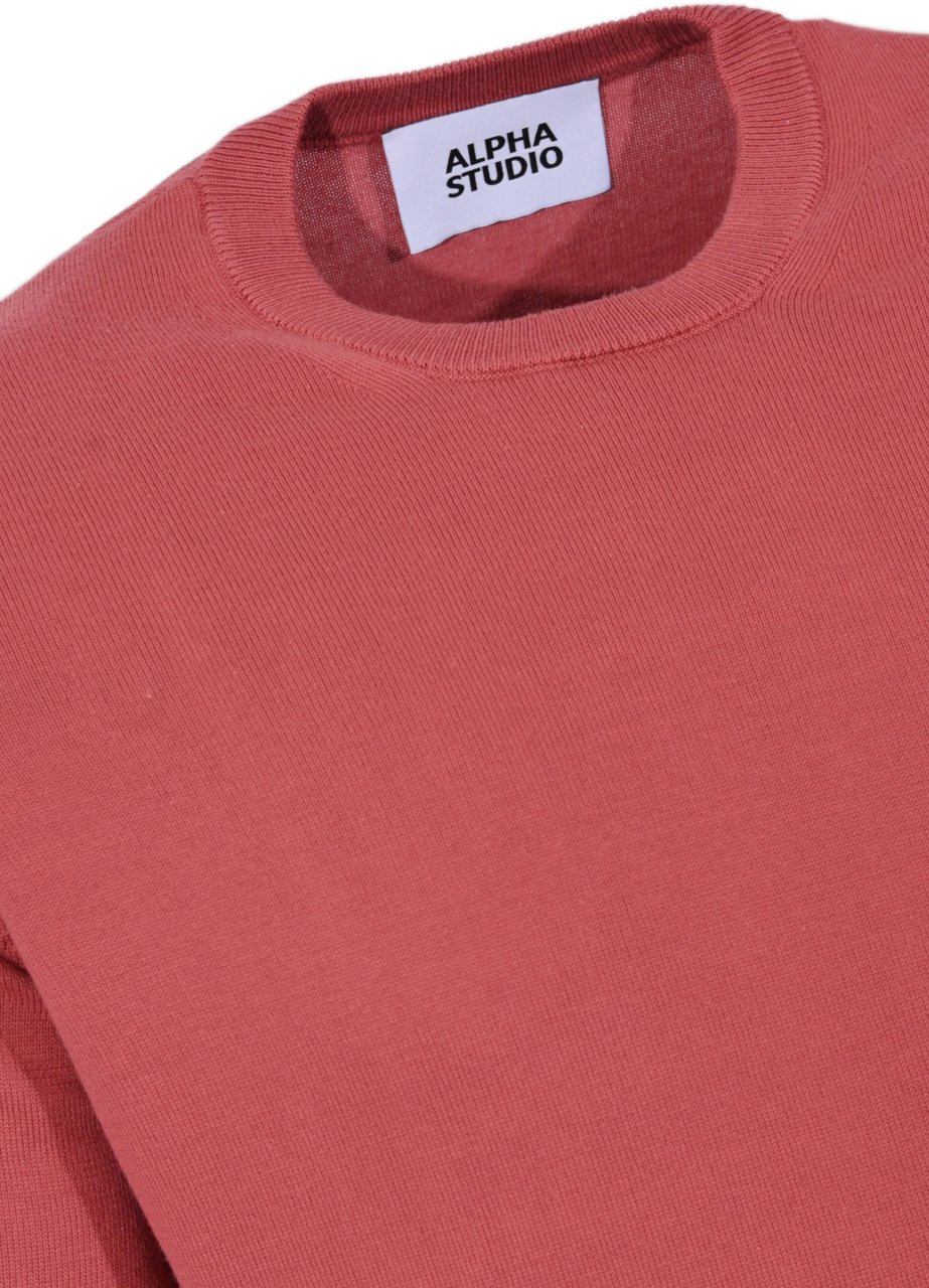 Alpha Studio Sweaters Cipolla Rood