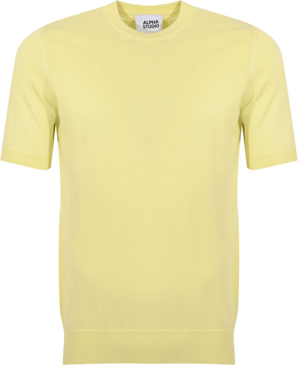 Alpha Studio Sweaters Lime Geel