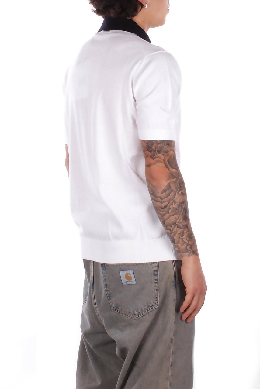 Alpha Studio T-Shirts And Polos Bianco Wit