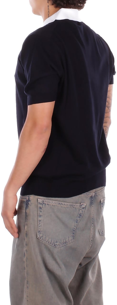 Alpha Studio T-Shirts And Polos Blu Notte Navy