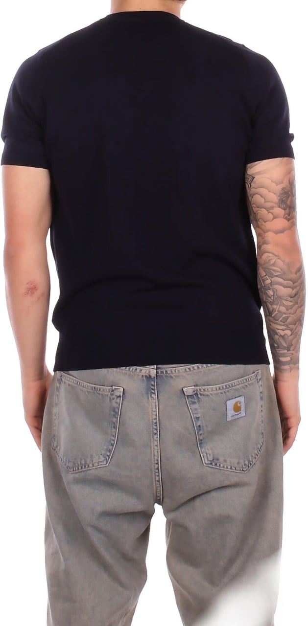 Alpha Studio Sweaters Blu Notte Navy