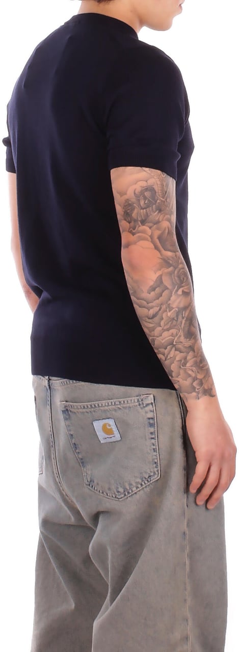 Alpha Studio Sweaters Blu Notte Navy